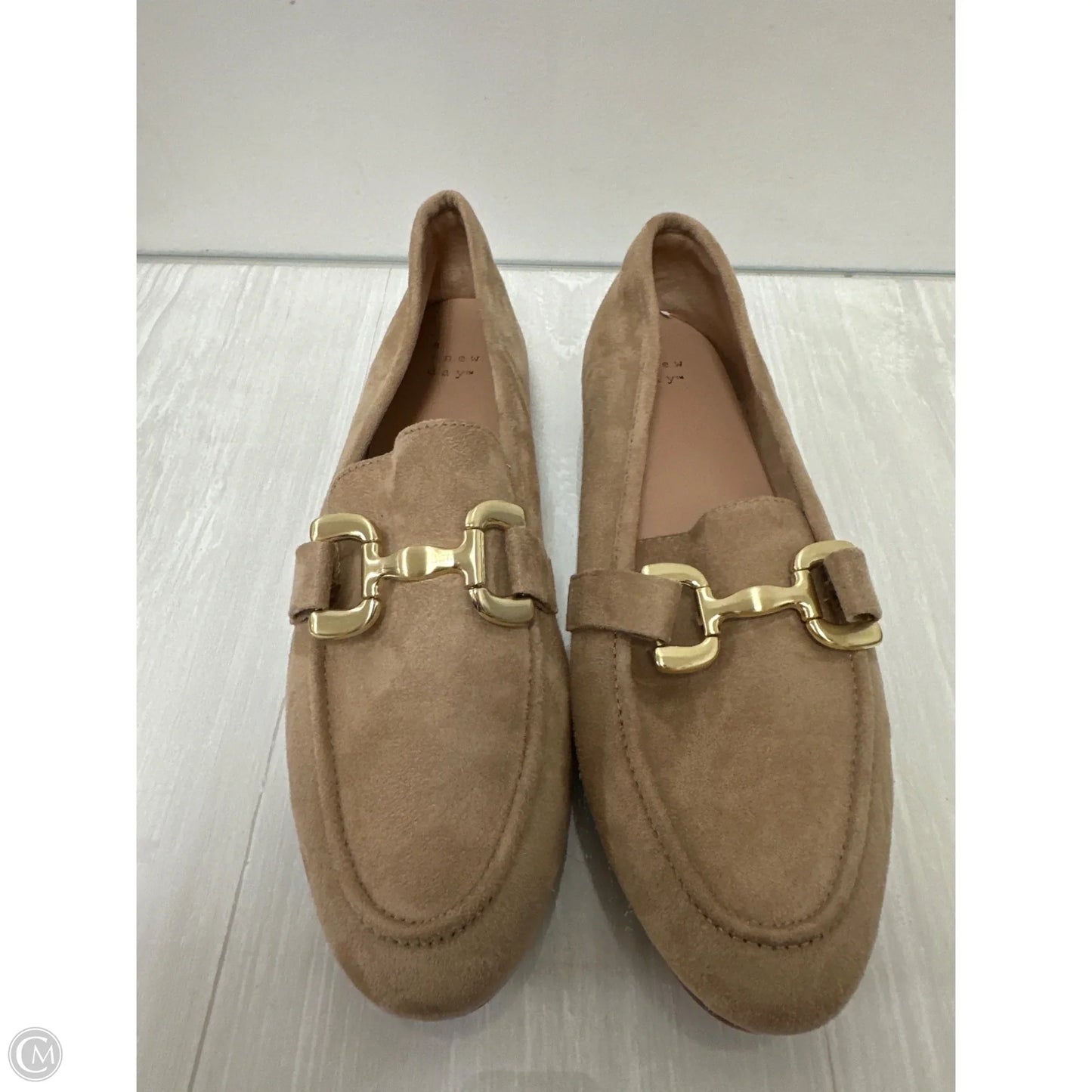 Shoes Flats By A New Day In Tan, Size: 10