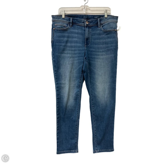 Jeans Skinny By J. Jill In Blue Denim, Size: 12