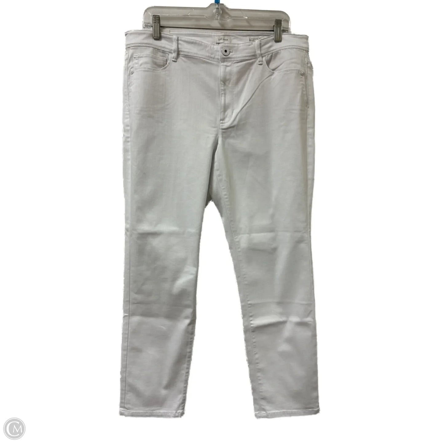Jeans Skinny By J. Jill In White, Size: 14