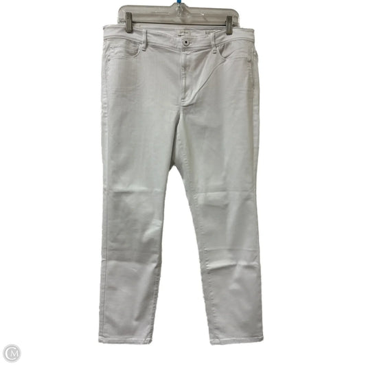 Jeans Skinny By J. Jill In White, Size: 14