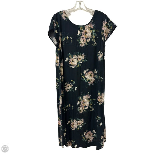 Dress Casual Maxi By J. Jill In Black, Size: M