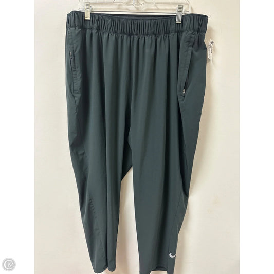 Athletic Pants By Nike In Black, Size: 1x