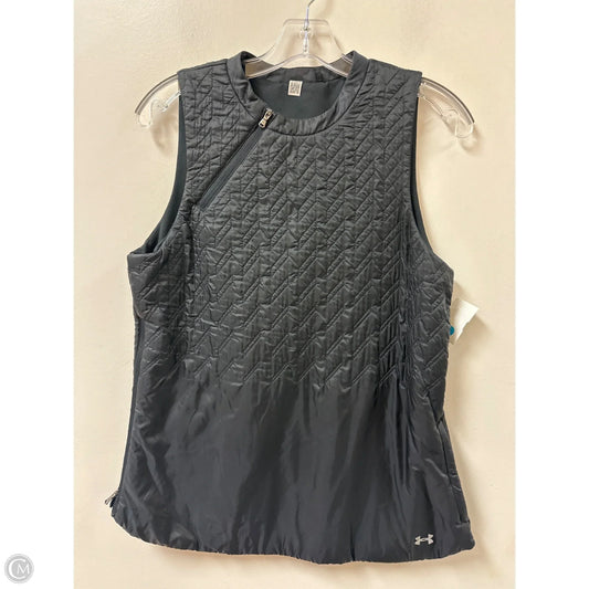 Vest Puffer & Quilted By Under Armour In Black, Size: S