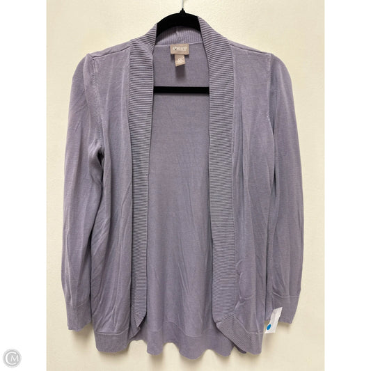 Cardigan By Chicos In Purple, Size: S
