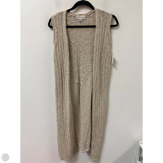 Vest Other By Knox Rose In Tan, Size: L