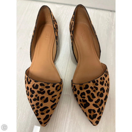 Shoes Flats By J. Crew In Animal Print, Size: 7
