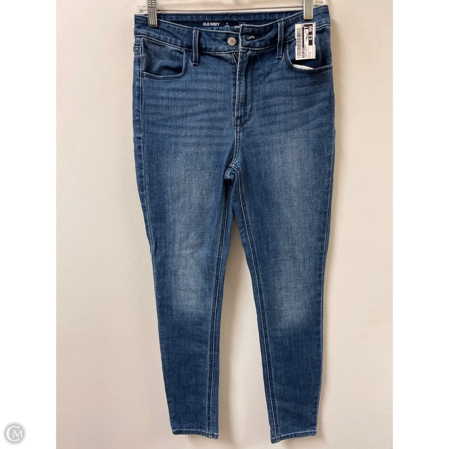 Jeans Skinny By Old Navy In Blue Denim, Size: 6