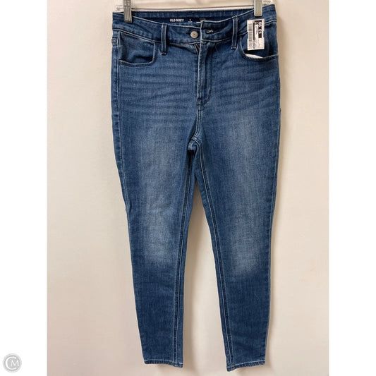 Jeans Skinny By Old Navy In Blue Denim, Size: 6