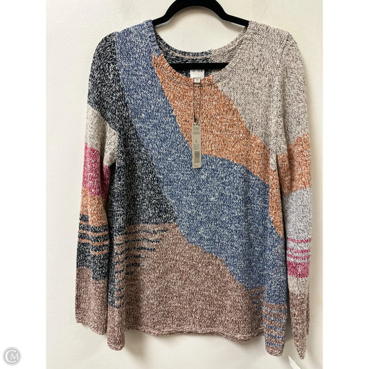 Sweater By Nic + Zoe In Multi-colored, Size: L