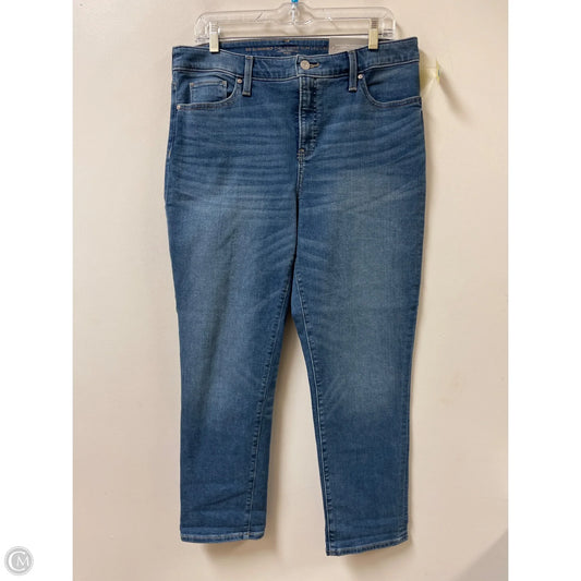 Jeans Skinny By Clothes Mentor In Blue Denim, Size: 12