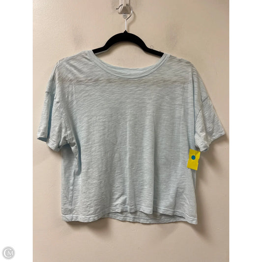Top Short Sleeve By Old Navy In Blue, Size: M