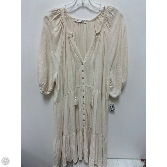 Dress Casual Short By Dex In Cream, Size: L