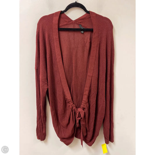 Cardigan By Simply Vera In Red, Size: Xl