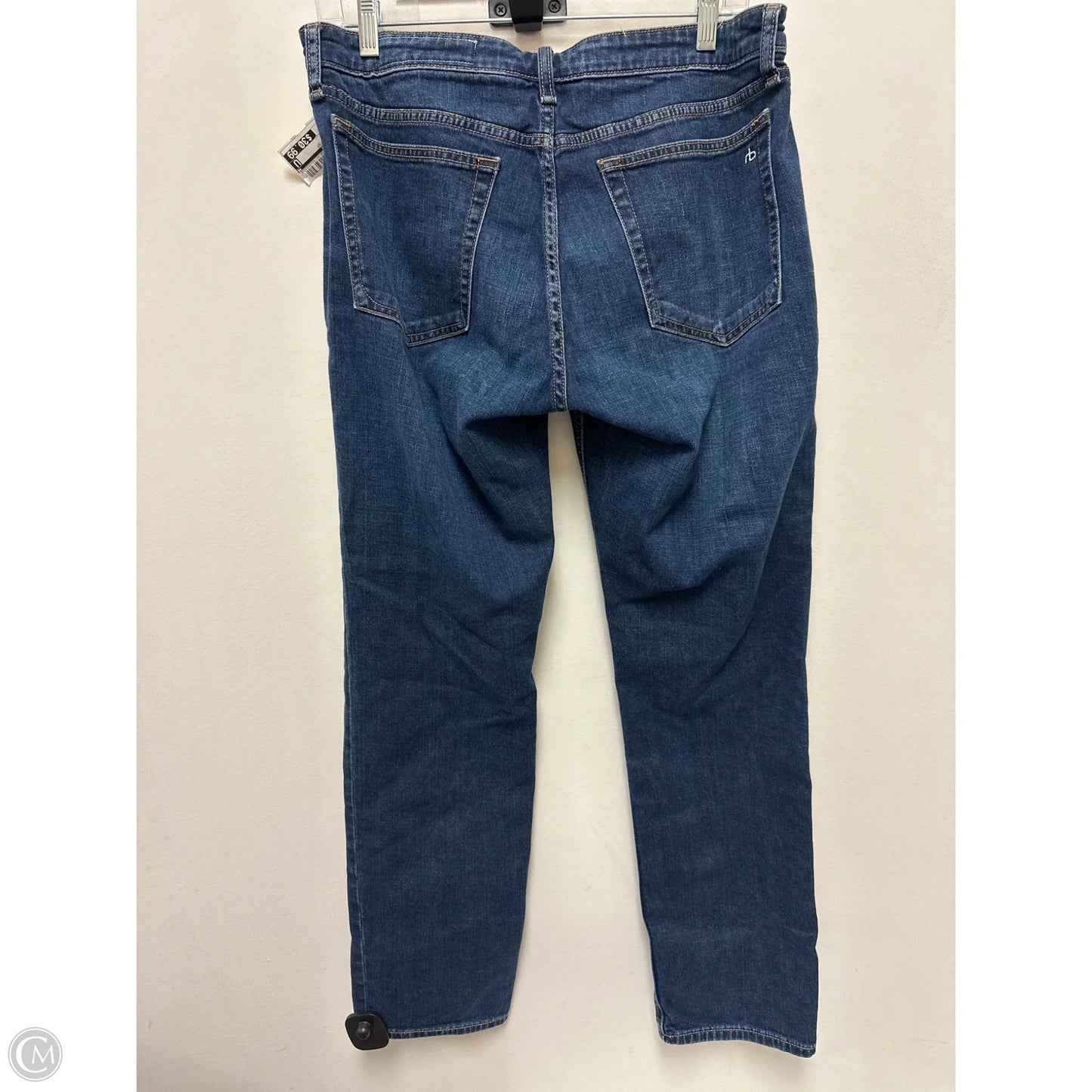 Jeans Boot Cut By Rag And Bone In Blue Denim, Size: 8