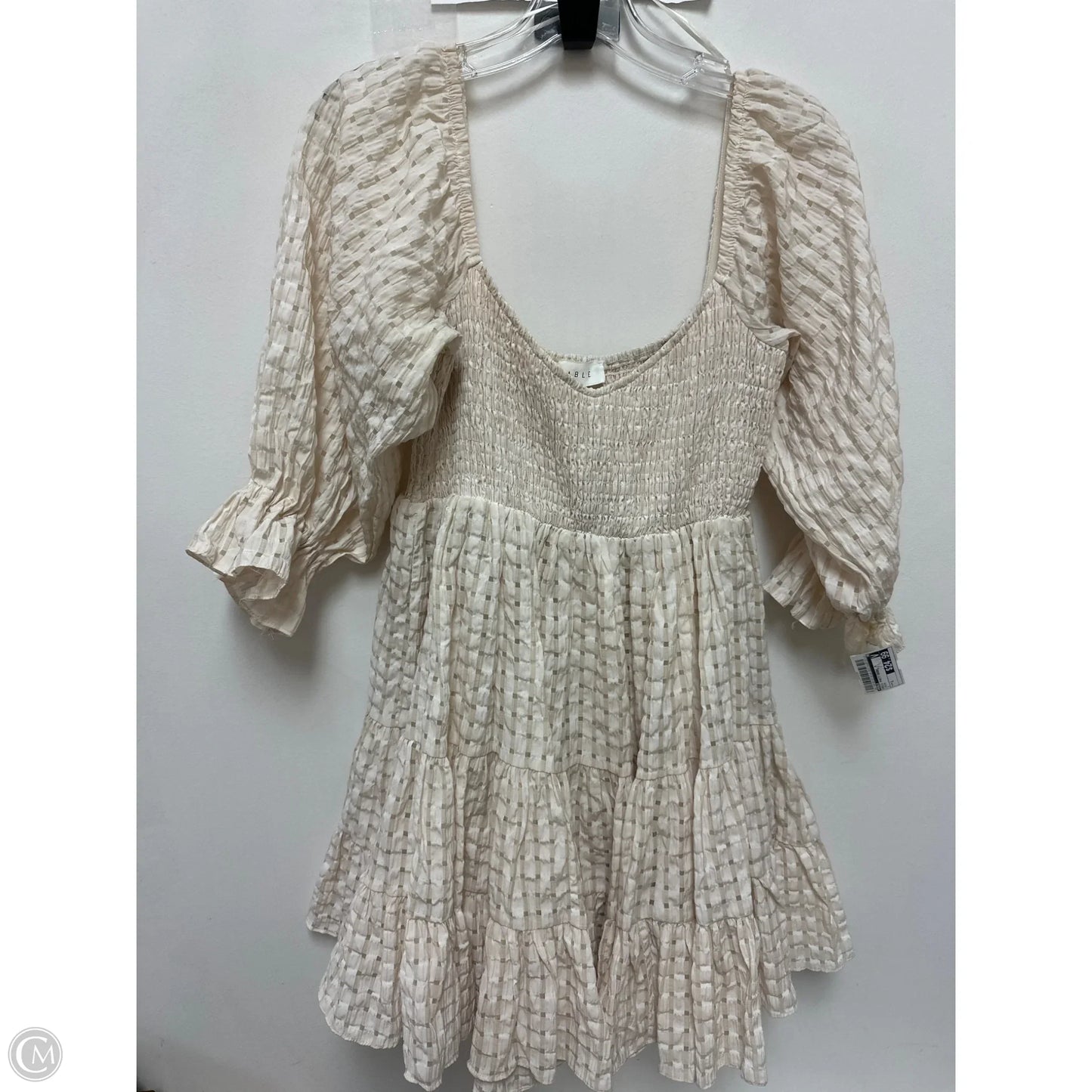Dress Party Short By Mable In Cream, Size: S