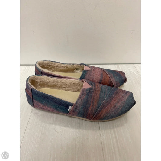 Shoes Flats By Toms In Multi-colored, Size: 10