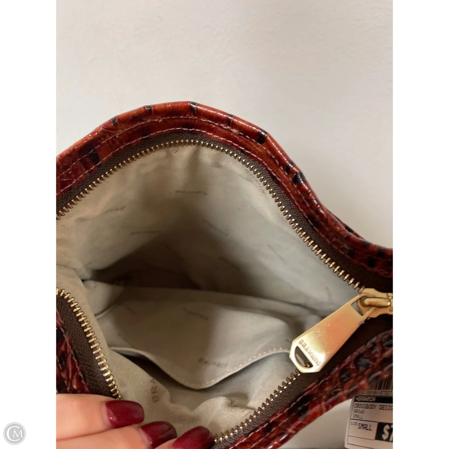 Crossbody Designer By Brahmin, Size: Small