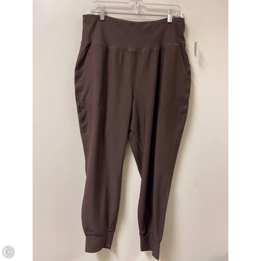 Athletic Pants By Old Navy In Brown, Size: Xl