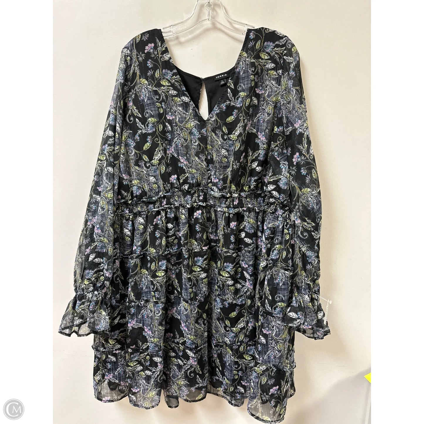 Dress Party Short By Torrid In Ombre Print, Size: 4x