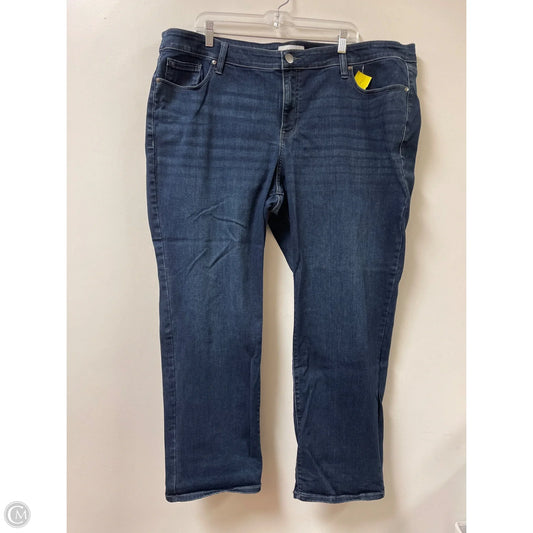 Jeans Boot Cut By Lane Bryant In Blue Denim, Size: 24