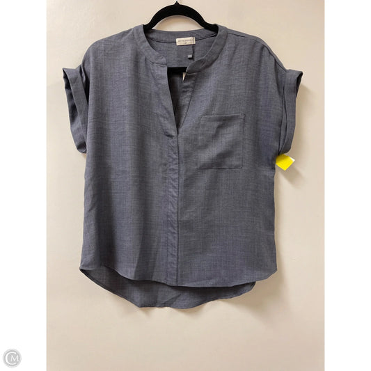 Top Sleeveless By Free Assembly In Blue, Size: Mp