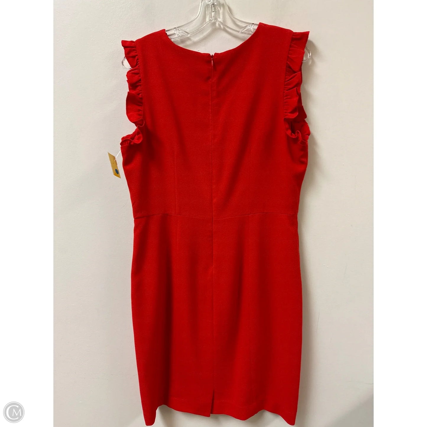 Dress Casual Short By Maggy London In Red, Size: Lp