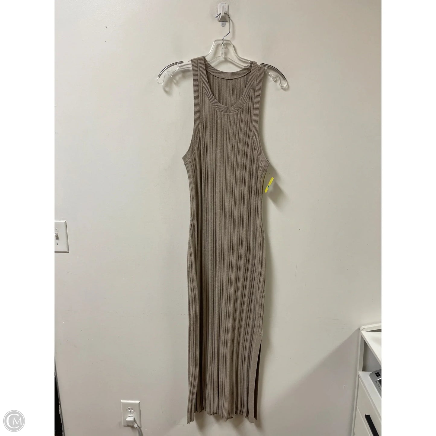 Dress Casual Maxi By Cmb In Brown, Size: M