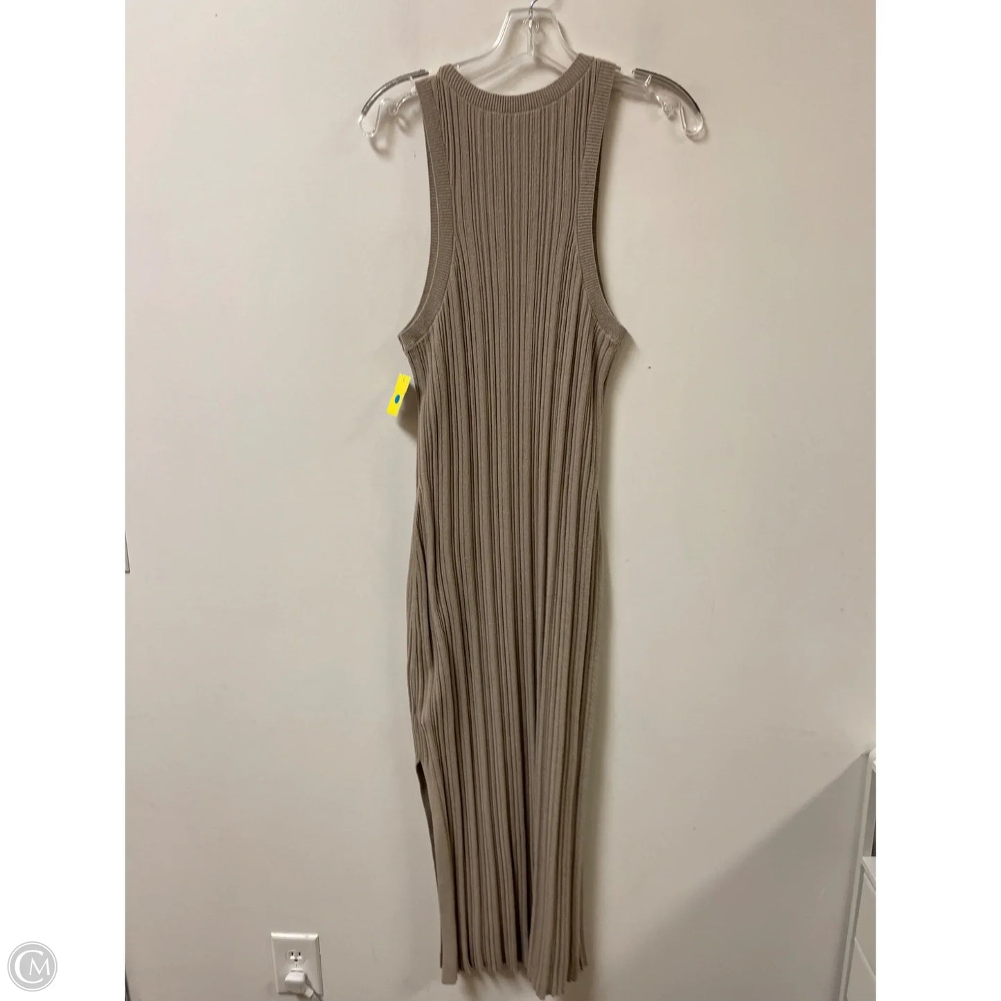 Dress Casual Maxi By Cmb In Brown, Size: M