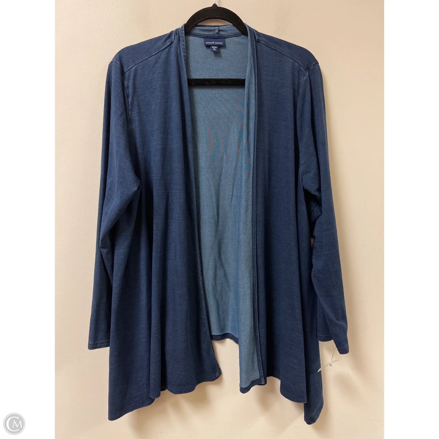 Cardigan By Pure Jill In Navy, Size: Xlp