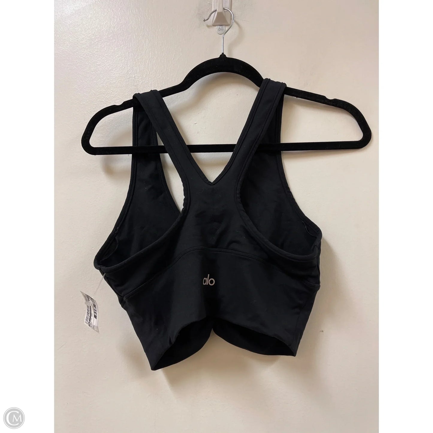 Athletic Bra By Alo In Black, Size: L