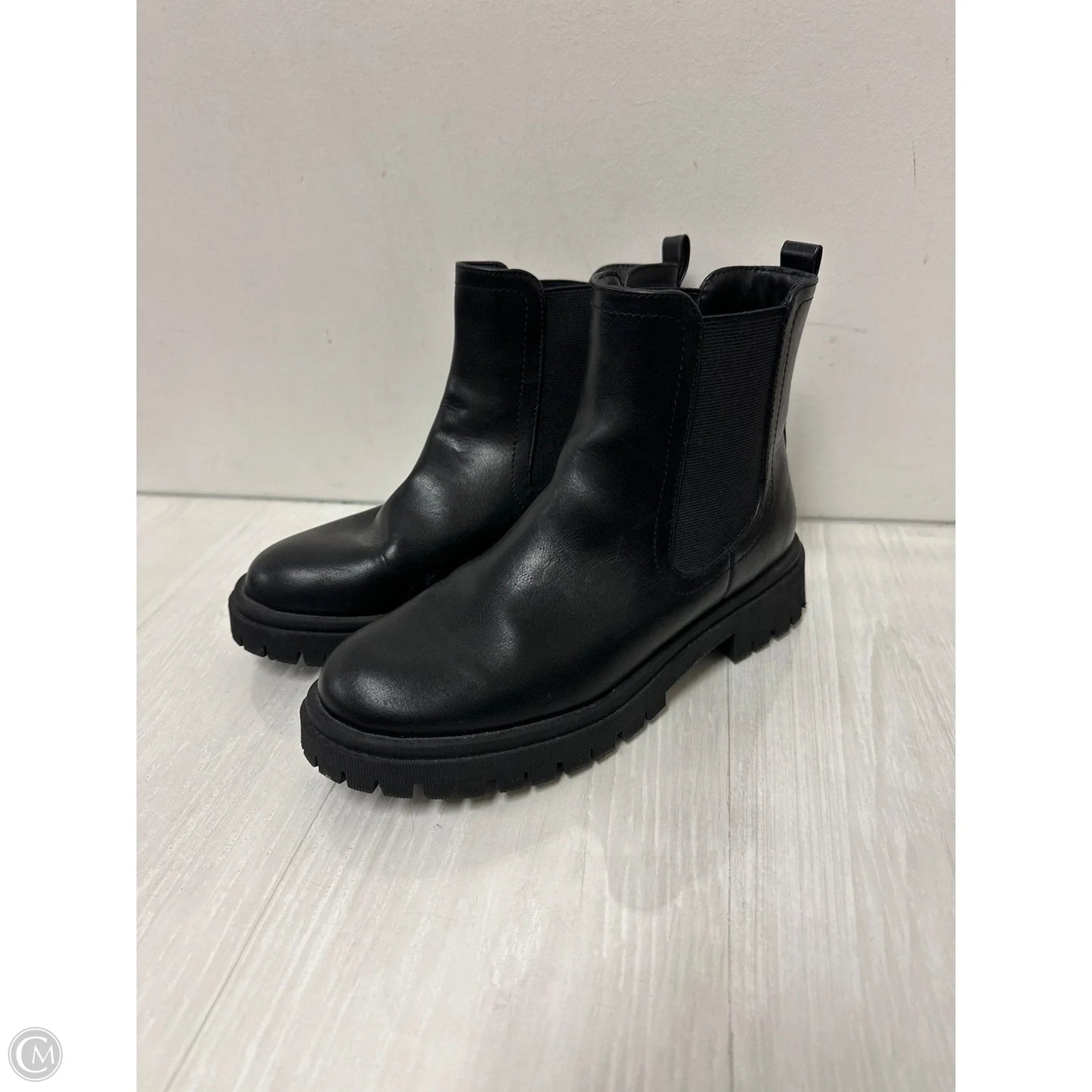 Boots Ankle Flats By Old Navy In Black, Size: 9