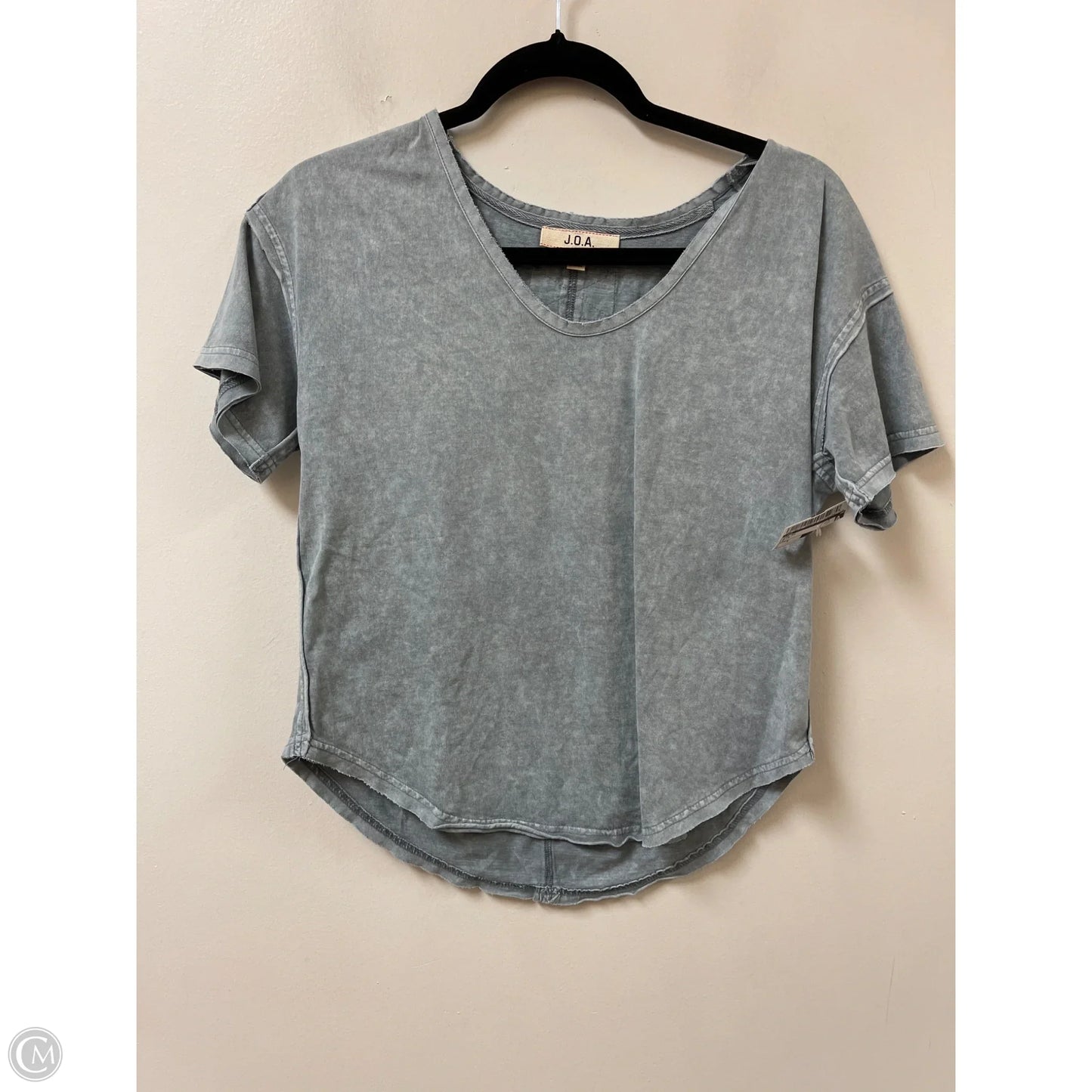 Top Short Sleeve By Joa In Blue, Size: S