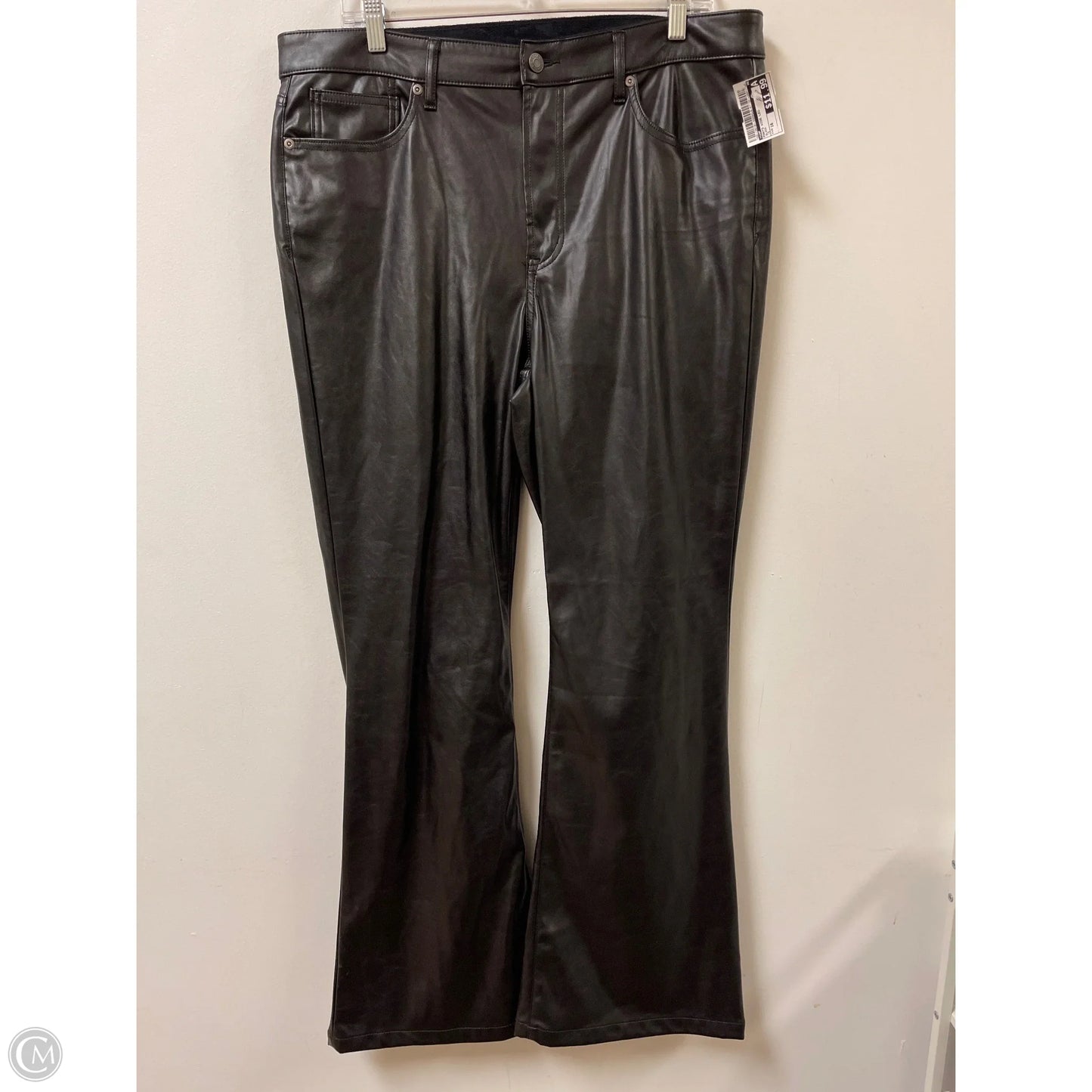 Pants Wide Leg By Gap In Black, Size: 16