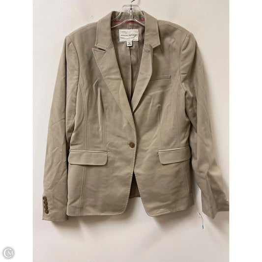 Blazer By Banana Republic In Tan, Size: L