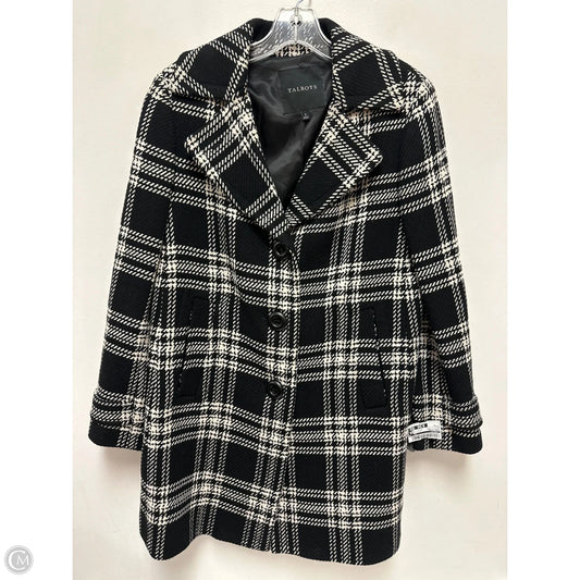 Coat Other By Talbots In Black & Cream, Size: S