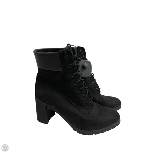 Boots Ankle Heels By Timberland In Black, Size: 8.5