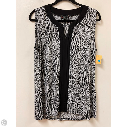 Top Sleeveless By Suzie In The City In Grey, Size: Xl