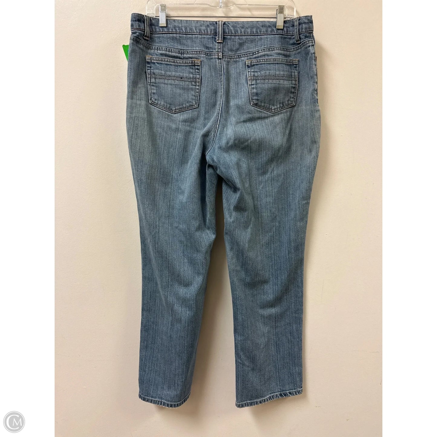 Jeans Boot Cut By Charter Club In Blue Denim, Size: 14p