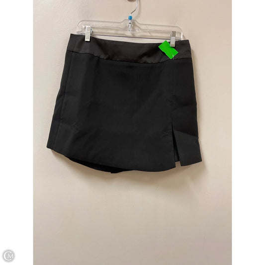Skort By Commense In Black, Size: 12