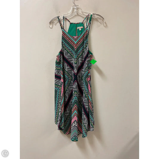 Tunic Sleeveless By Gb In Green, Size: S