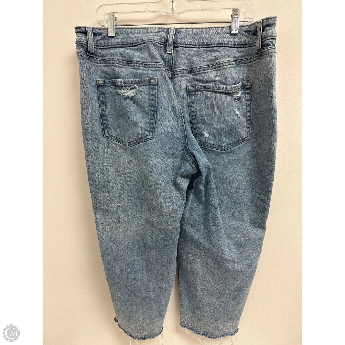 Jeans Skinny By Clothes Mentor In Blue Denim, Size: 16