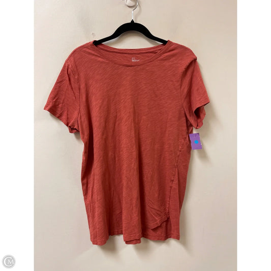 Top Short Sleeve By Felina In Orange, Size: 2x