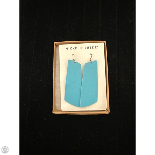 Earrings Dangle/drop By Nickel & Suede