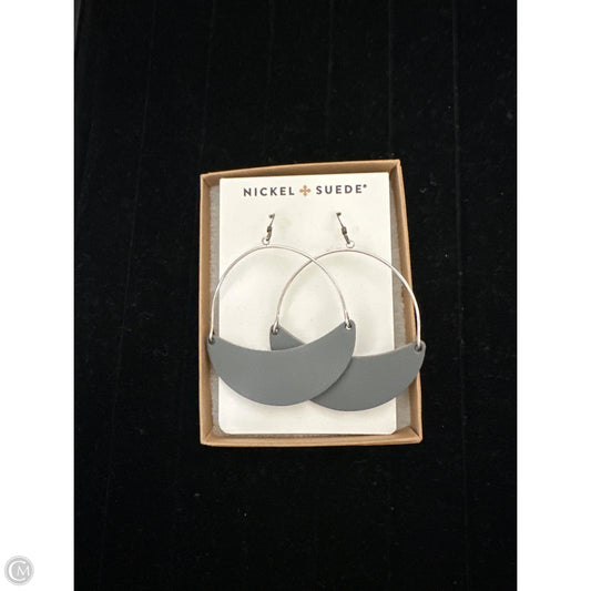 Earrings Dangle/drop By Nickel & Suede