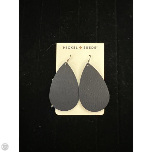 Earrings Dangle/drop By Nickel & Suede