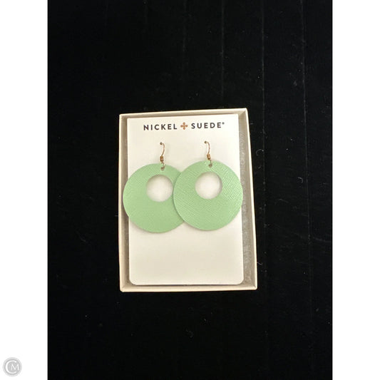 Earrings Dangle/drop By Nickel & Suede