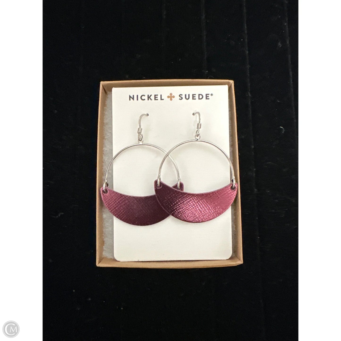 Earrings Dangle/drop By Nickel & Suede