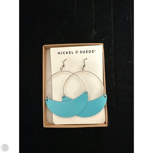 Earrings Dangle/drop By Nickel & Suede