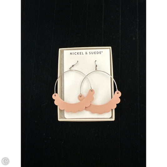 Earrings Dangle/drop By Nickel & Suede