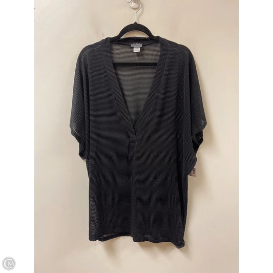 Swimwear Cover-up By Clothes Mentor In Black, Size: Xl